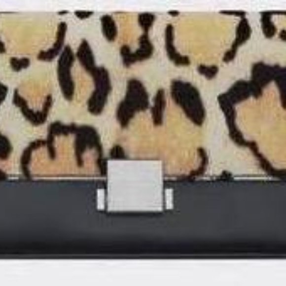 SAINT LAURENT BELLECHASSE Medium Leopard-Print Pony-Effect Smooth Leather - Picture 2 of 5